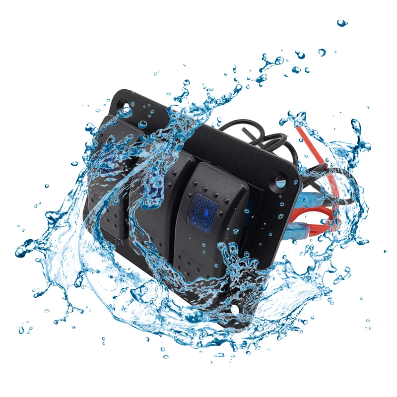 Кнопочный выключатель с 2/3/4 кнопками световой переключатель защитные аксессуары