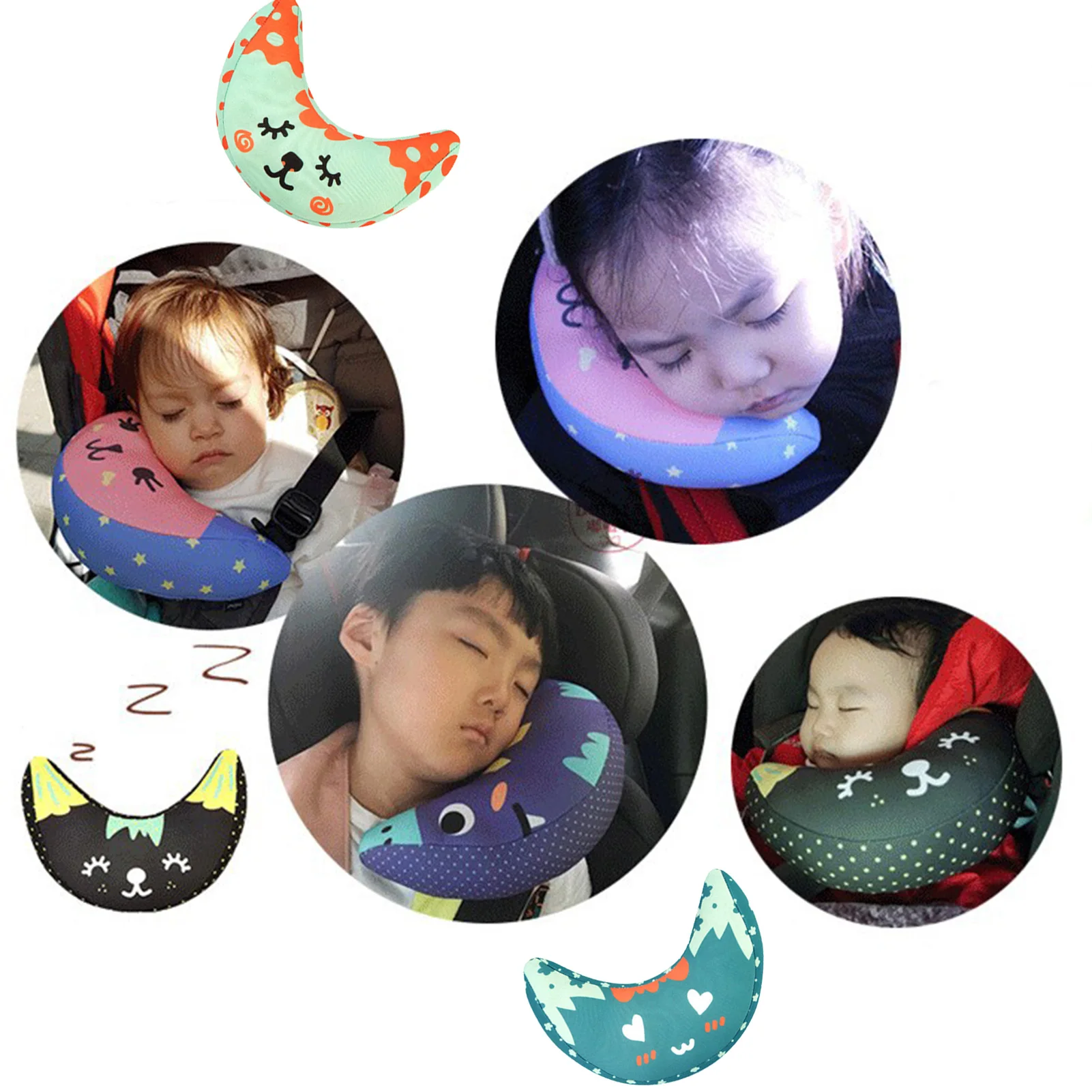 Автомобильное сиденье Подушка Удобная Шея подушка для поддержки детей