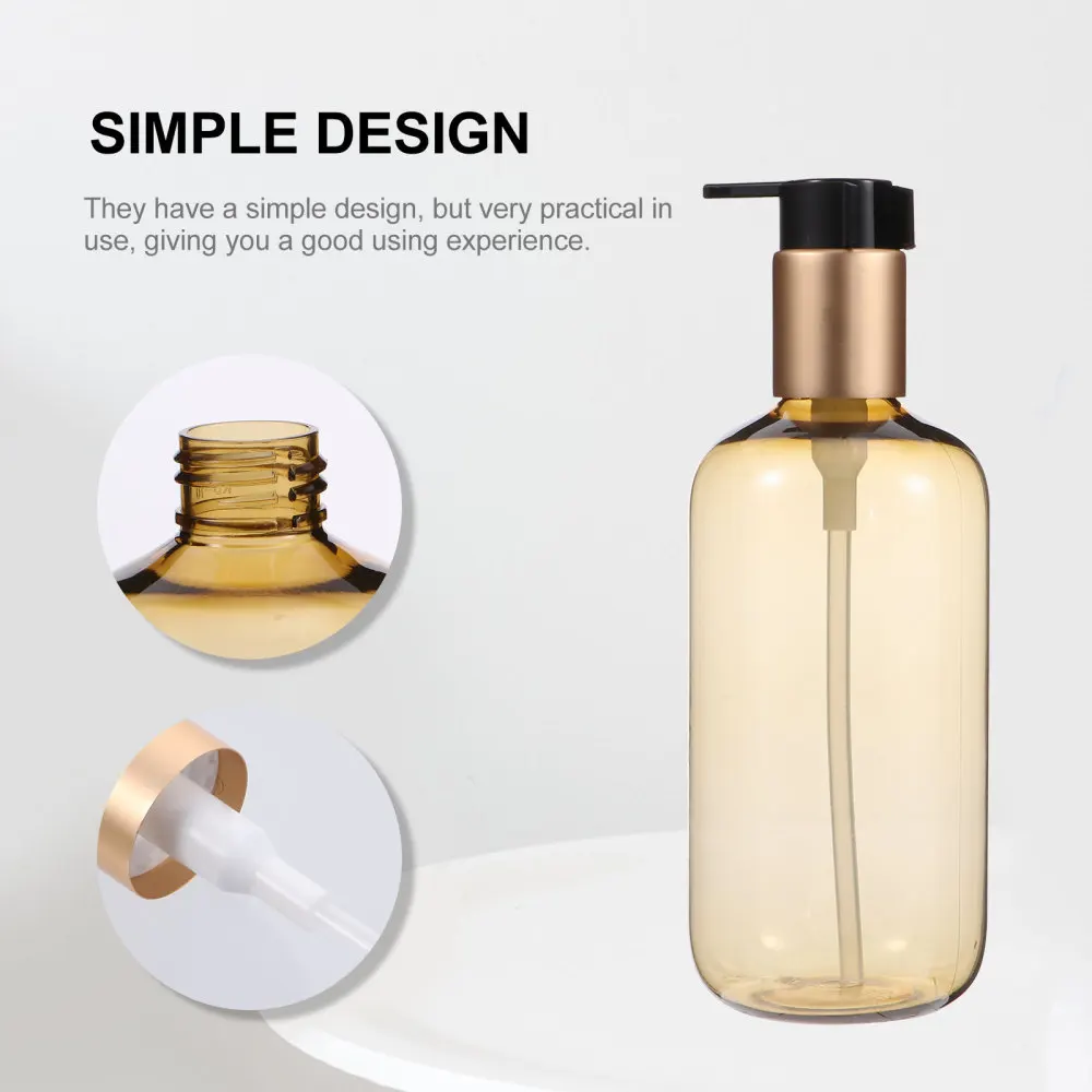

2pcs 300ml Sub-packaging Bottles Makeup Bottles Travel Emulsion Bottles