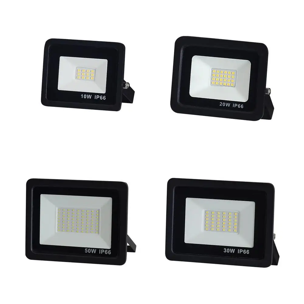

LED Flood Light 10W 20W 30W 50W 220V Outdoor Waterproof Floodlight LED Spotlight Super Bright Super Bright Cool White Spotlight