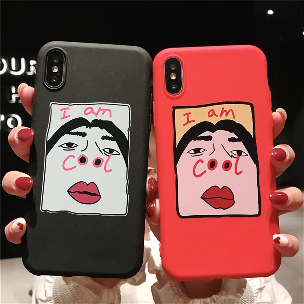 Moskado Middle Finger Case For iPhone 11 Pro MAX XR XS Max 6 6S 7 8 Plus X Phone Cartoon Funny Banana Soft TPU Letter Cover |