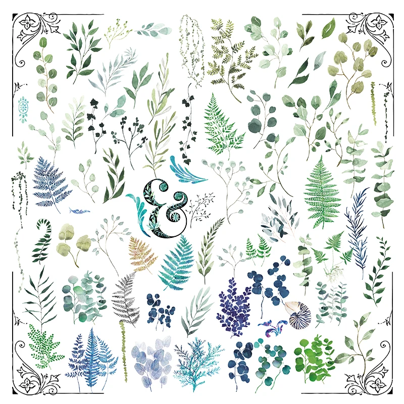 

Small Fresh Vellum Paper Stickers for Scrapbooking Happy Planner/Card Making/Journaling