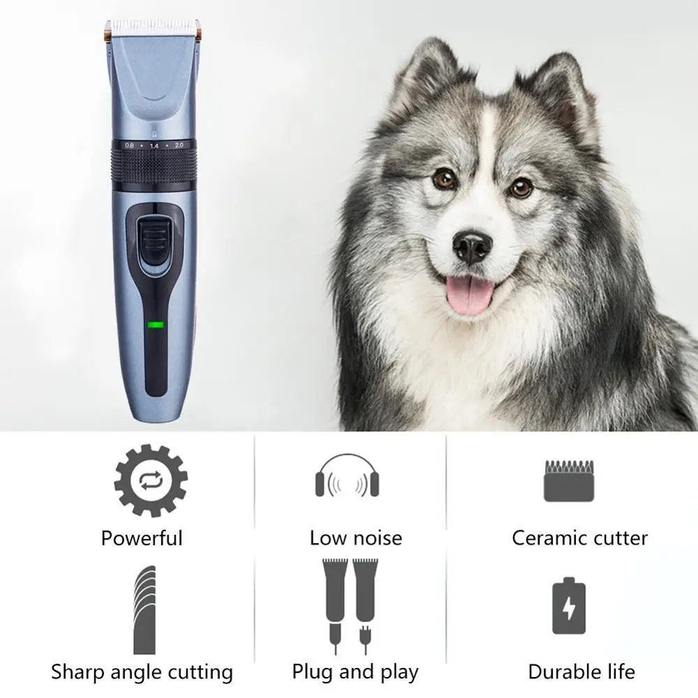 Профессиональный триммер для домашних питомцев машинка стрижки шерсти собак и