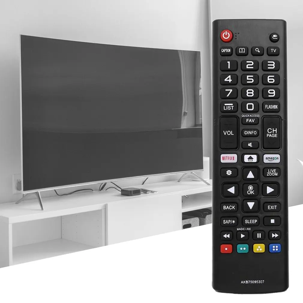Для LG Tv Дистанционное управление портативный беспроводной ТВ пульт дистанционного управления английская версия ТВ пульт дистанционного управления для LG Akb75095307 пульт дистанционного управления