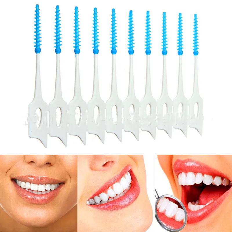 Зубная нить для гигиены полости рта 20 шт.|Держатель зубной нити| |