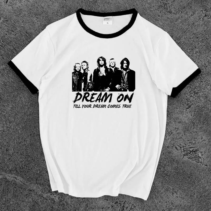 Популярная металлическая рок группа Винтажная Футболка с принтом модная крутая