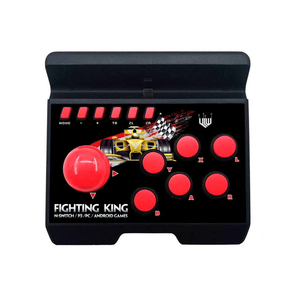 

4-in-1 USB C Wired Controller USB Joystick for Nintendo N-Switch/PS3/PC/Android Games Console Gamepad Games Supplies