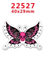 22527 30 шт hollaween характер плоское украшение из смолы PR 22462 - Color: 22527