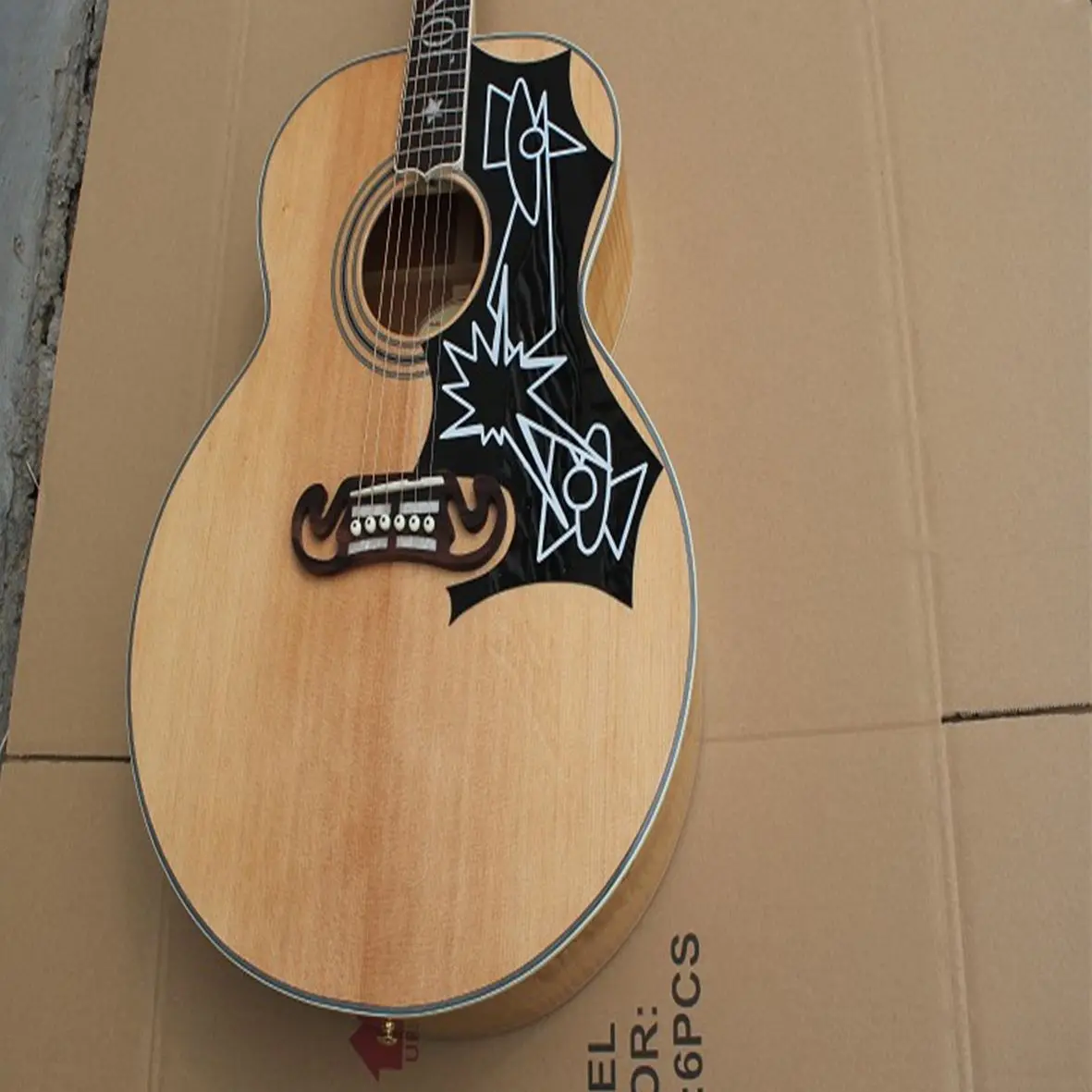 Большая деревянная коробка Sj20043 с закругленными углами аналогичная народная