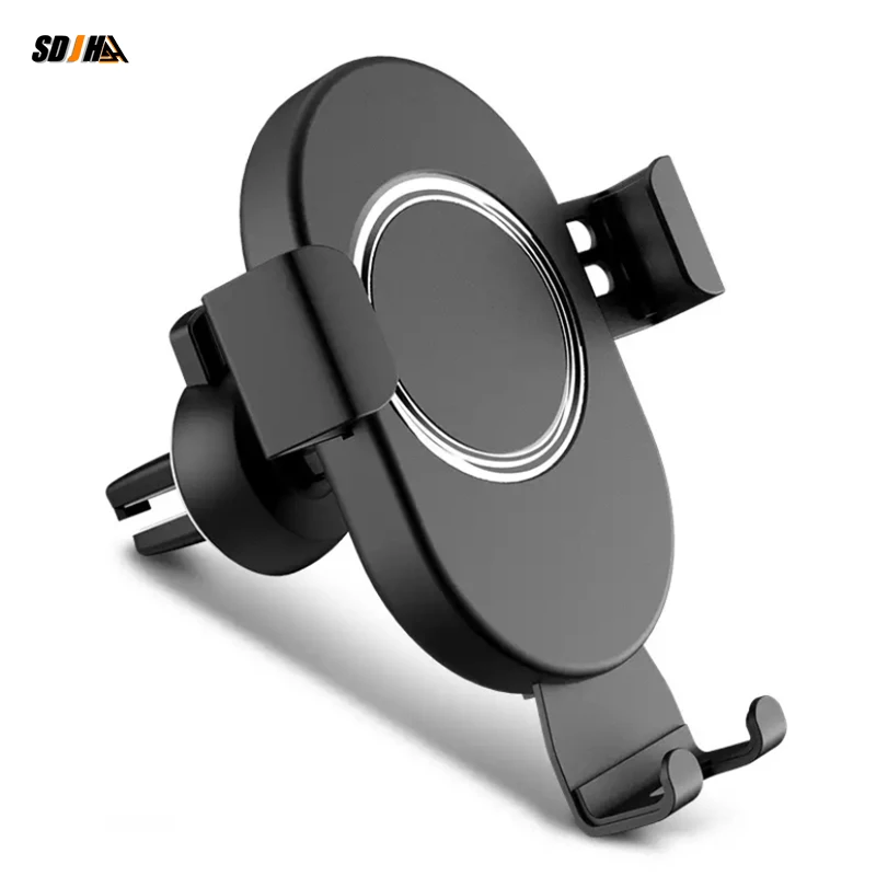 

Car Phone Holder Gravity Fast Wireless Charger Mount 10w 360 Degrees Rotating Car Air Vent Wireless Charger Holder Accessorities