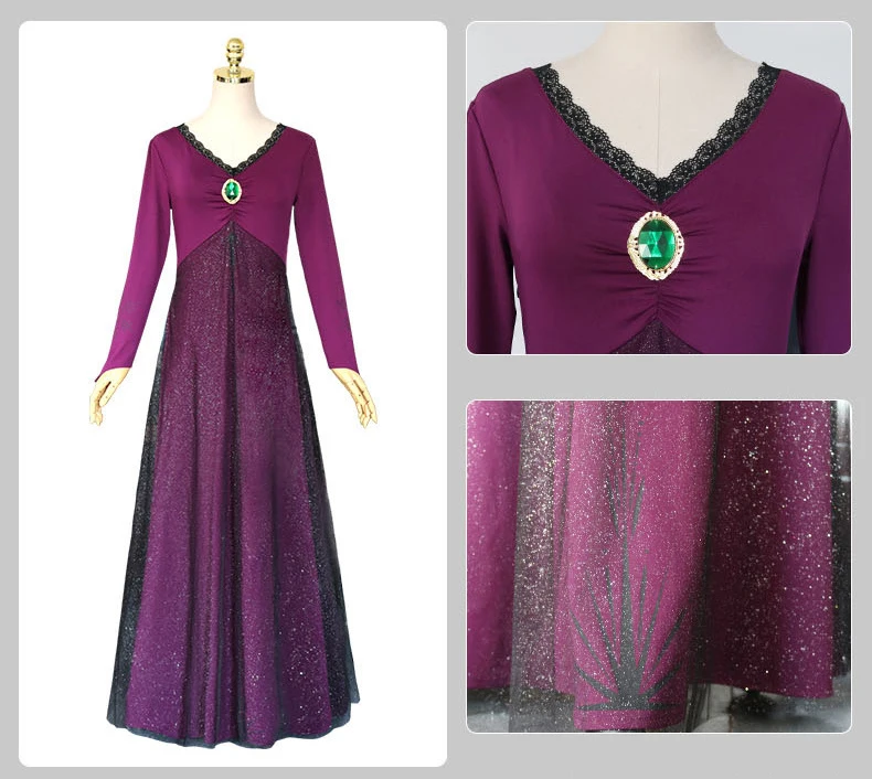 Женский костюм Эльзы замер 2 маскарадный для Хэллоуин и Рождество костюмы