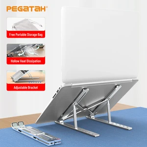 new laptop stand adjustable folding macbook tablet universal non slip computer bracket notebook stand computer accessories free global shipping