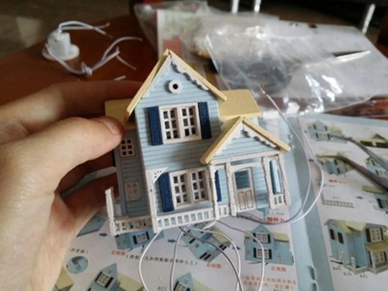 Сказочный набор со стеклянными шариками в скандинавском стиле сделай сам