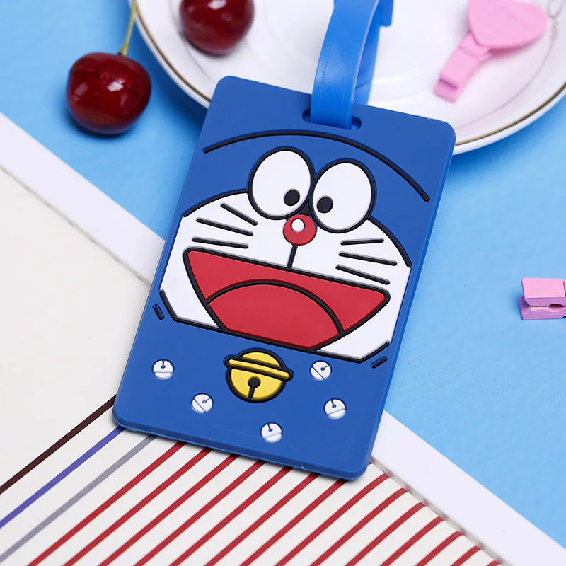

Creative Luggage Tag Animal Cartoon Silica Gel Suitcase ID Addres Holder Baggage Boarding Tags Portable Label