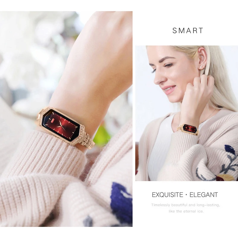 

B78 Smart Watch Women Fitness Tracker Heart Rate Blood Pressure Monitor IP67 Waterproof Wristband Bracelet Female Fashion Gift