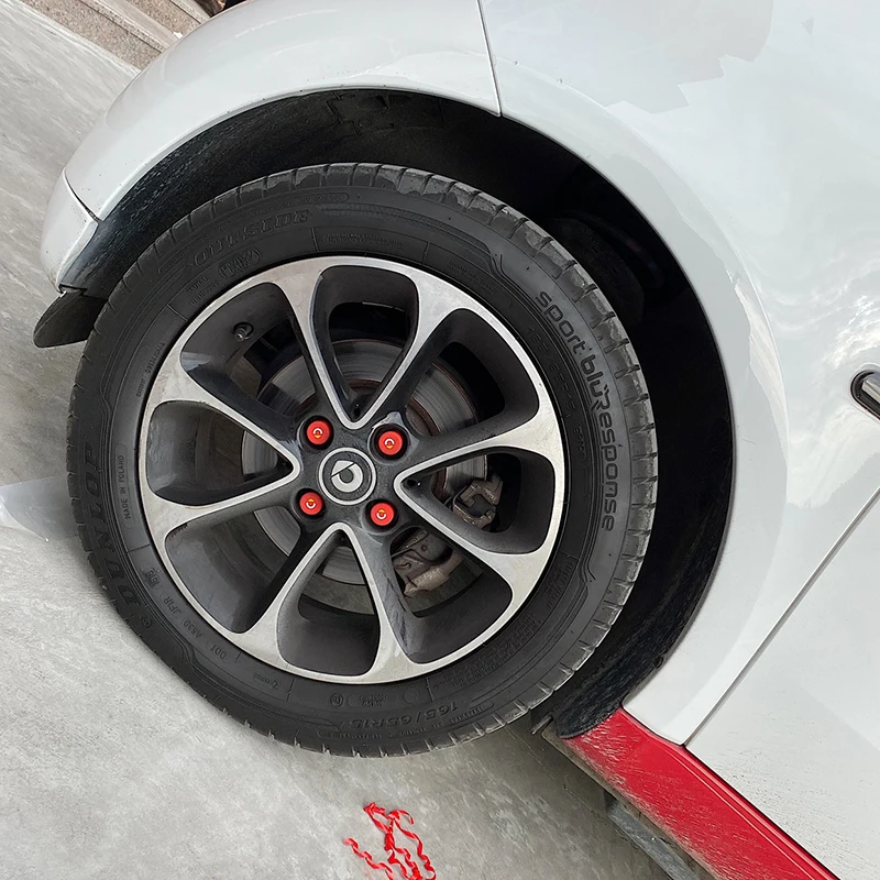 Винтовая Крышка Ступицы автомобильного колеса Колпачок болта диски для Smart Fortwo