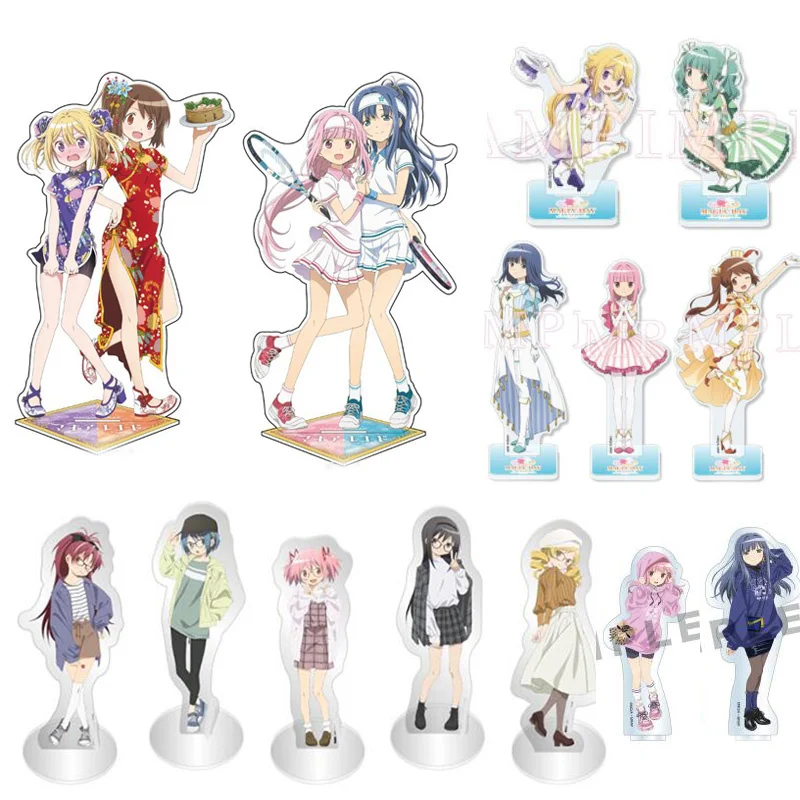 

Аниме Puella Magi Madoka Magica Kaname Madoka Miki Sayaka Akemi Homura акриловая фигурка стенд демонстрационная модель тарелка настольная игрушка