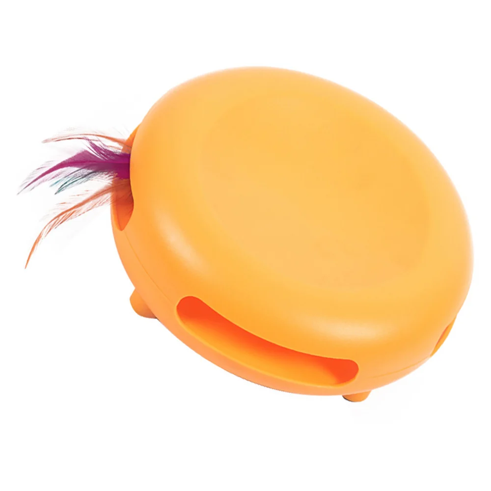 

Pet Automatic Turntable Interactive Cat with Rotating Feathers and Sound