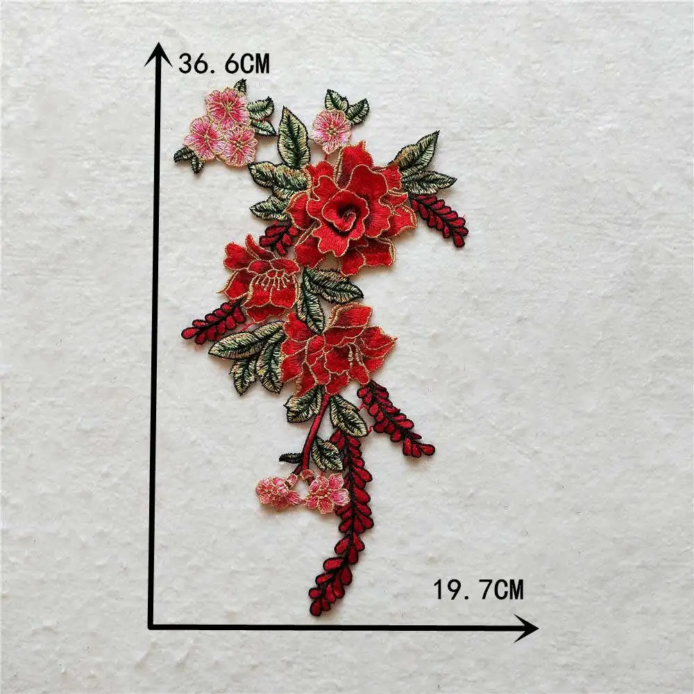 Новое поступление Лидер продаж красивые кружева вышивка Воротник Аппликация