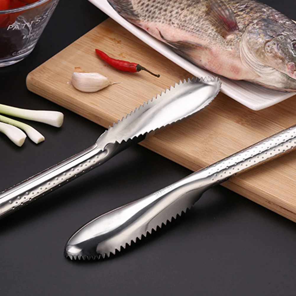 Скребок для рыбной чешуи приготовления пищи из нержавеющей стали быстрая