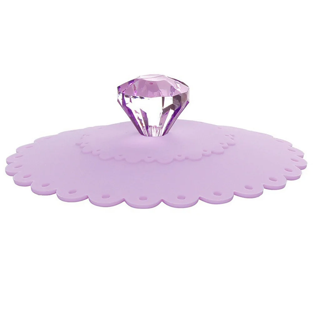 Многоразовая силиконовая крышка для чашек пылезащитный чехол сохранения тепла