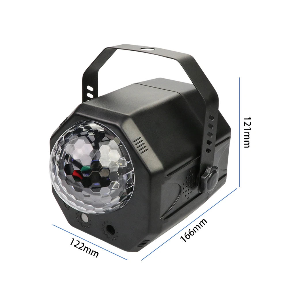 Светодиодная лампа для дискотеки освещение музыки RGB Освещение диджея звуковая