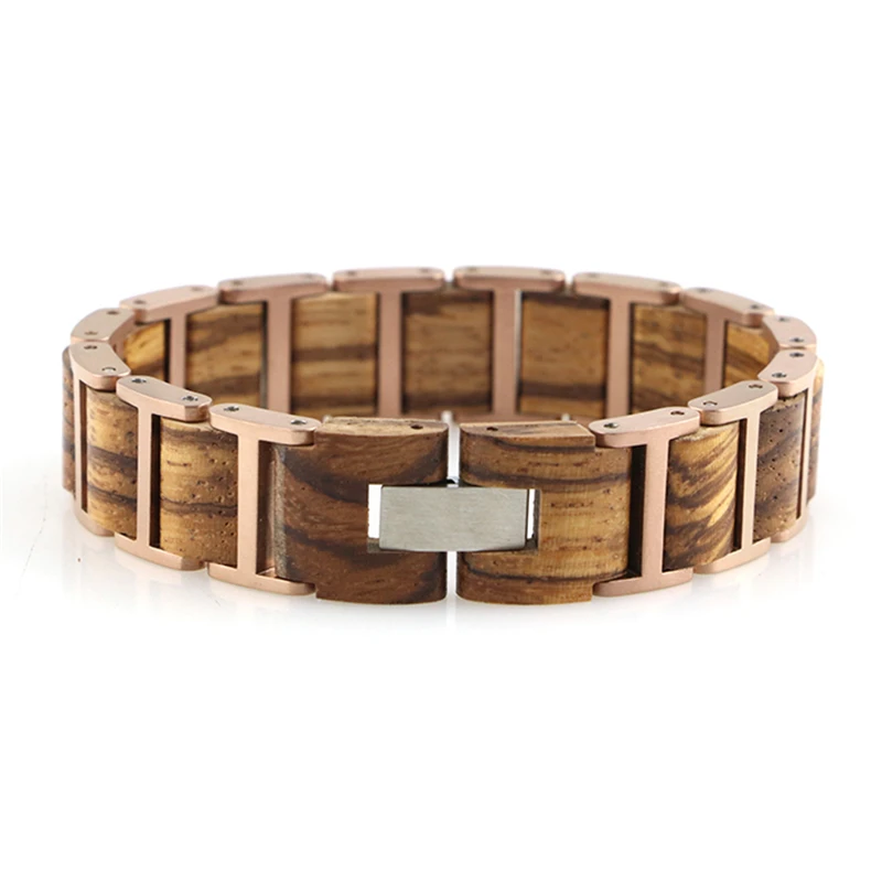 Дропшиппинг деревянный браслет ручная работа резной Повседневный серебряный из