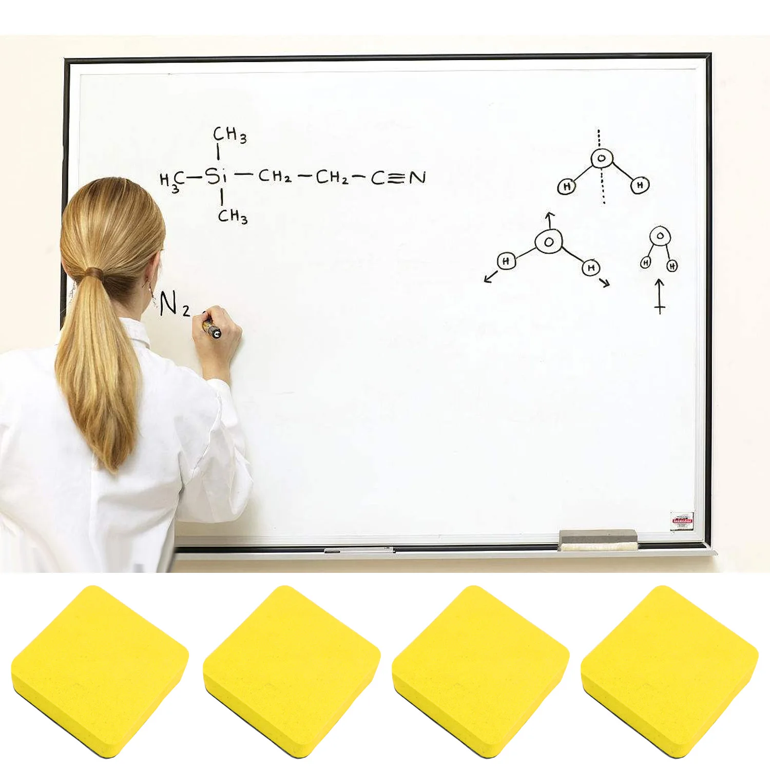 30 шт. магнитные тканевые стирательные приборы для чистки доски| |