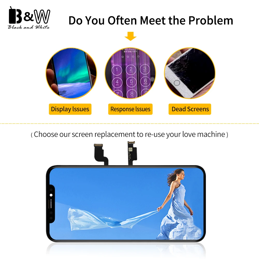 AAA +++ качественный OEM дисплей для iPhone XS MAS OLED 6 5 дюймов Pantalla MAX с отличным 3D сенсорным