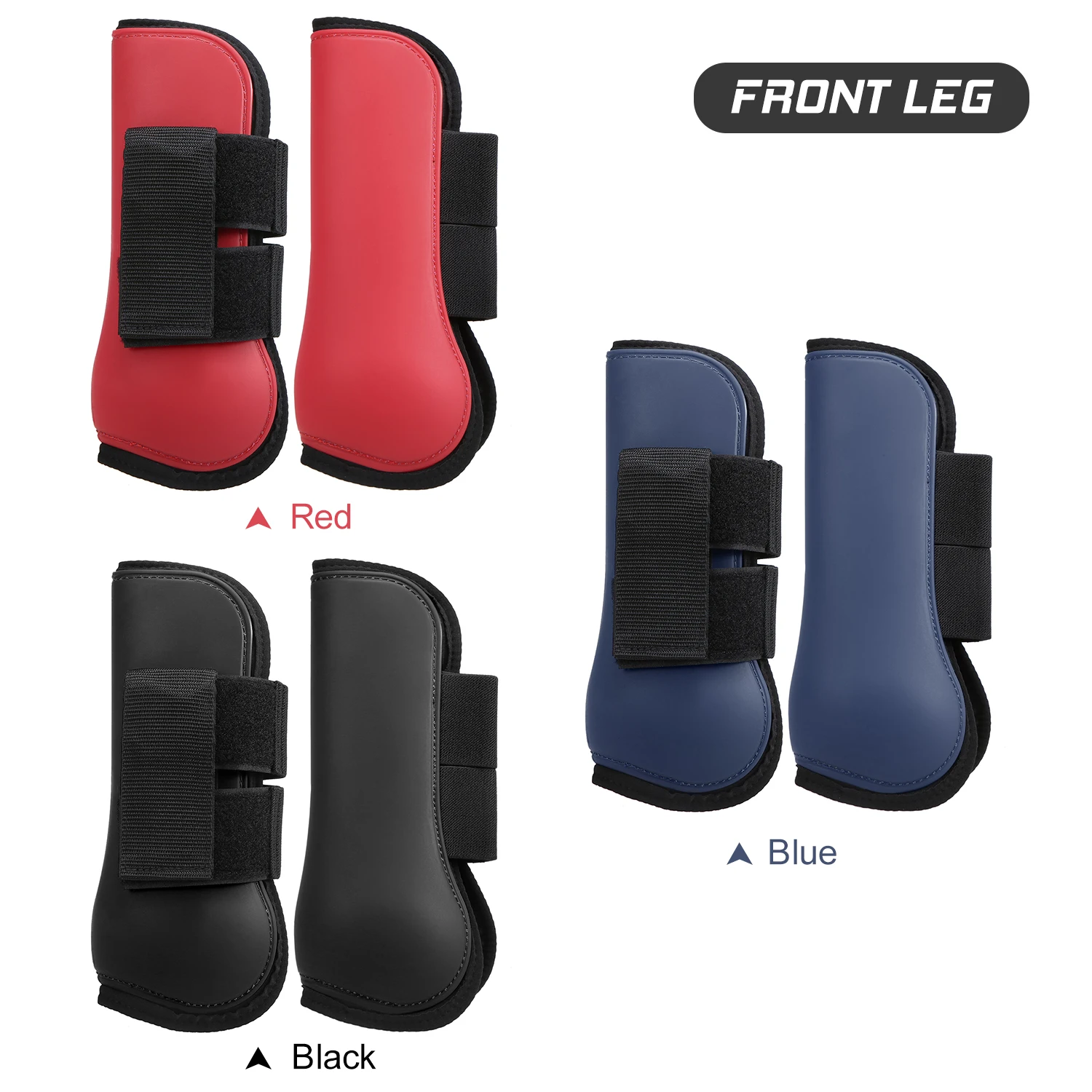 Adjustabl конные сапоги для поврежденного сухожилия искусственная кожа защита