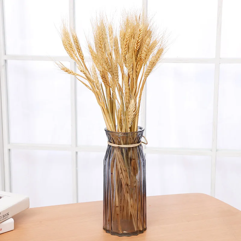 

Home Decor Atificial Flower Centerpiece Dried Plant Wheat Ear Room Decoration Outdoor Garden Wall Decor Wedding Party MothersDay