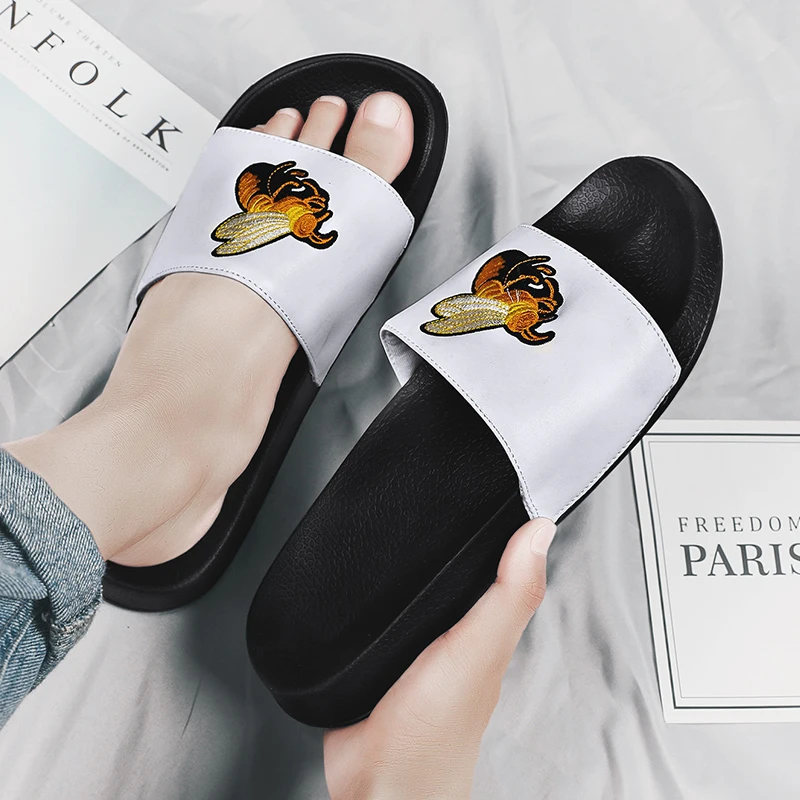 

Fashion Breathable Men's Summer Shoes Loafers Flat Designer Formal Sandals Outdoor Slippers Brand Wear-resistant Men Home Casual