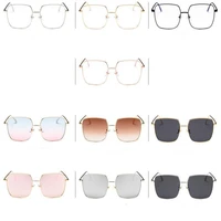 brand designer sunglasses anti blue eyeglasses oversize frame eyeglasses anti uv spectacles ornamental alloy eyewear a