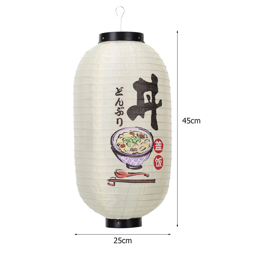 

10 inch/25cm Lantern Cloth Japanese Style Printing Fabric for Bar Pub Decoration