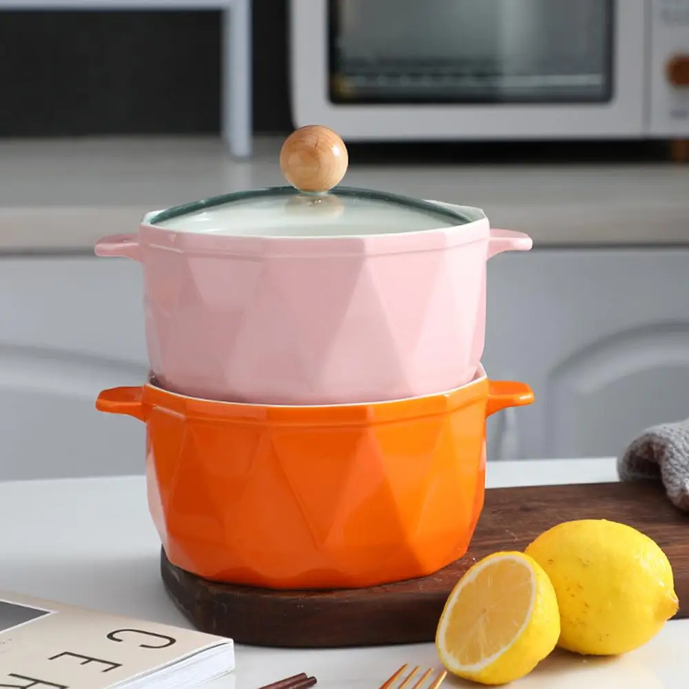 Керамическая миска большой емкости керамическая для выпечки макаронных изделий