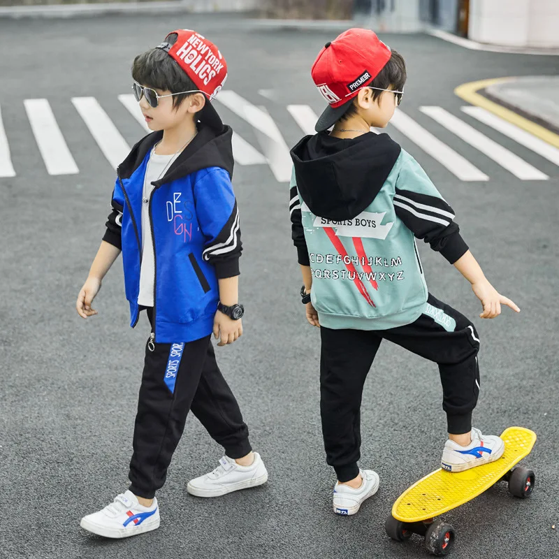 Детская одежда коллекция 2019 года осенне зимняя для мальчиков подростков куртка +