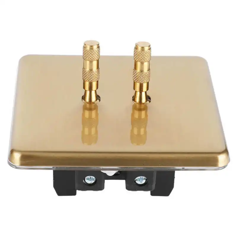 

Light Toggle Switch Double Control Beautiful Fireproof and Durable Toggle Switches 250V 10A