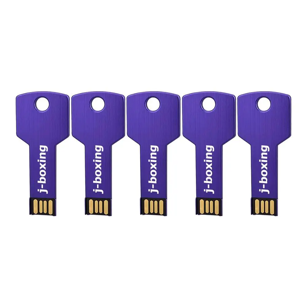 J-бокс, 5 шт., USB флеш-накопитель, форма ключа, флешка, 8 ГБ, 16 ГБ, 32 ГБ, USB флешки, флешки для хранения, цветные, 1 ГБ, 2 ГБ, 4 Гб