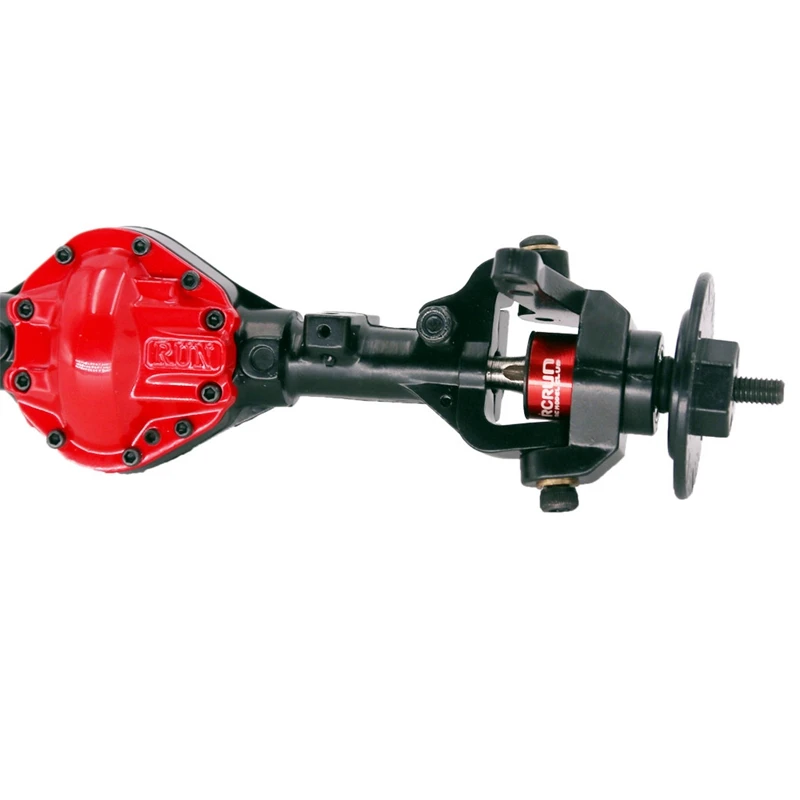 

RC Car CNC Ackerman Forward and Backward Metal Front / Rear Bridge Axle for 1:10 RC Crawler Car Axial SCX10 TRX4 D90