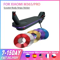 scooter body strips sticker bumper protector decorative tape protective scooter parts for xiaomi m365 pro electric skateboard