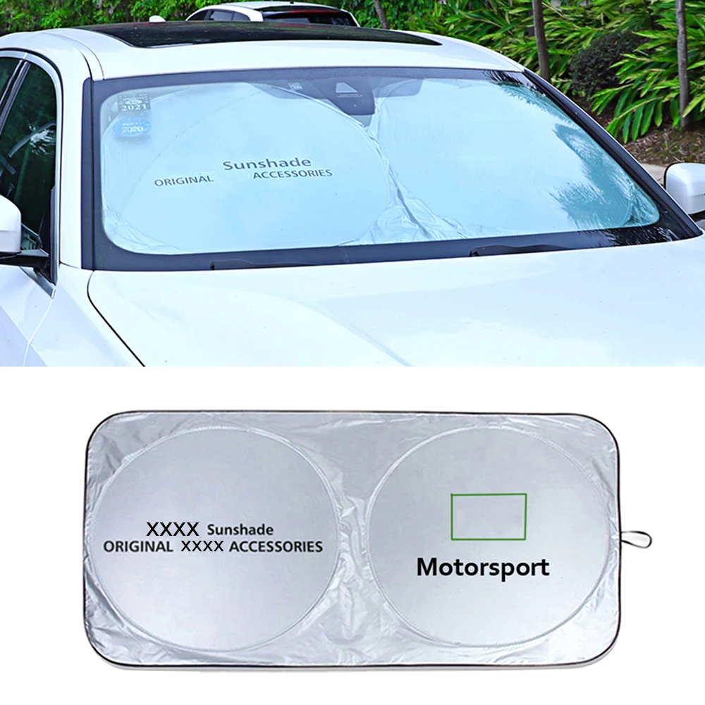 Солнцезащитный козырек на лобовое стекло автомобиля с логотипом солнцезащитный