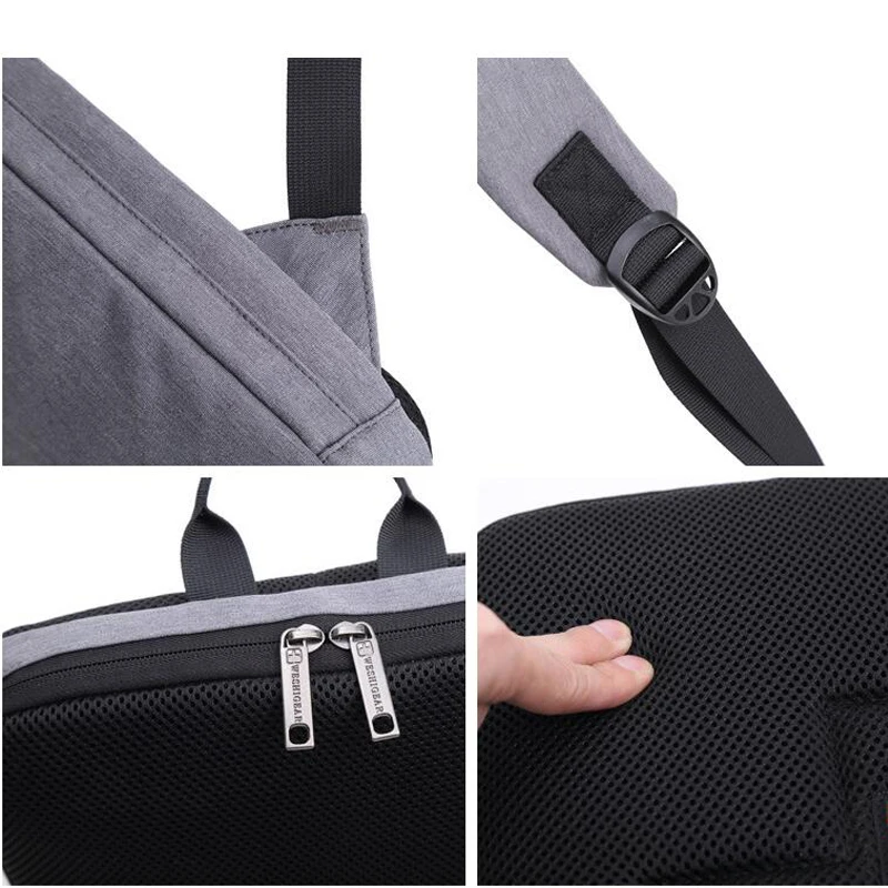 2020 fashion slim backpack 14 15 inch laptop backpack waterproof ultra light ultra thin business backpack office work backpack free global shipping