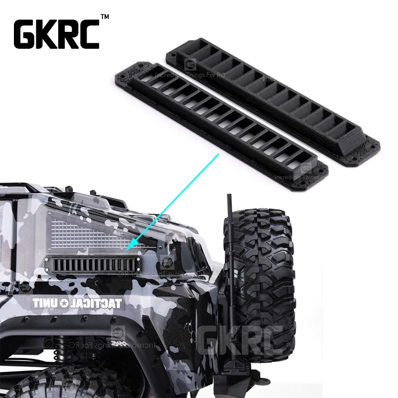 1 пара боковой вентиляционный корпус решетка охлаждения гарнир для 1/10 Rc