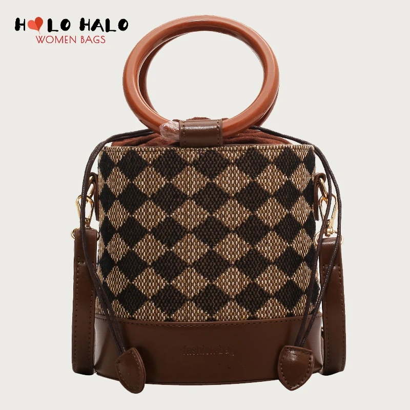 

Модная сумка через плечо с деревянной ручкой, повседневные женские сумки и кошельки, простой женский кошелек леопардовой расцветки 2021