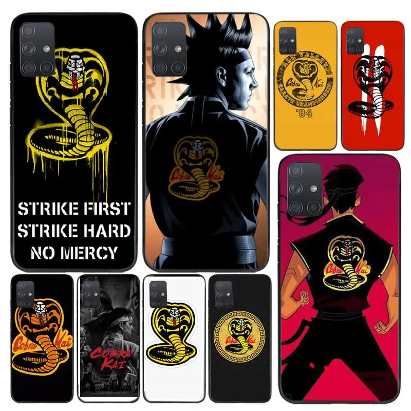 

TV Cobra Kai Snake Soft Cover Phone Case For Samsung A32 51 71 31 40 30s 21s Galaxy S9 10 20 Plus Note9 10pro 20 20ultra