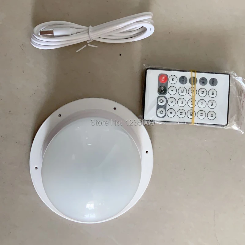 Бесплатная доставка беспроводной Перезаряжаемый RGB светодиодный светильник ing