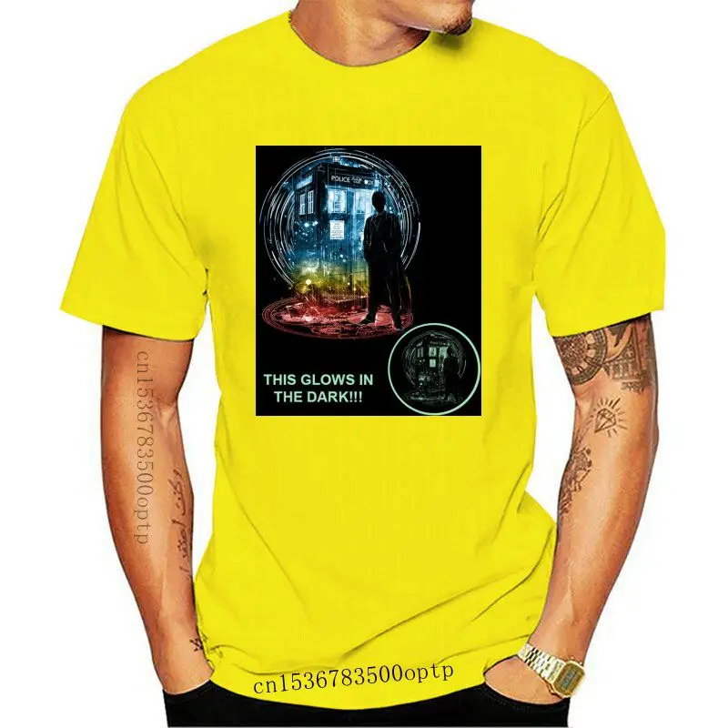 

Мужская футболка из 100% хлопка, светящаяся в темноте 10-я летняя футболка, 2020