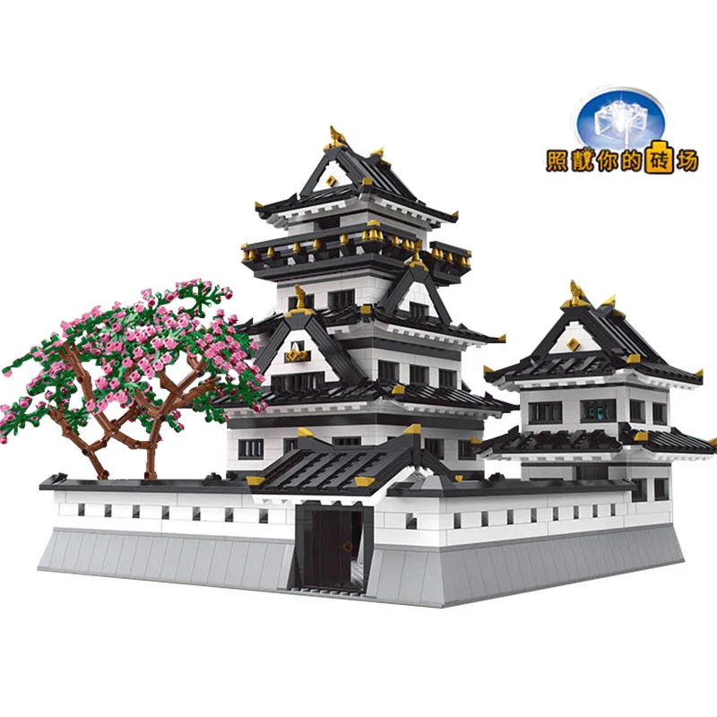 

Mould King 22006 Famous Architecture The MOC Himeji Castle Model Sets Building Blocks Bricks Assembled DIY Birthday Gifts