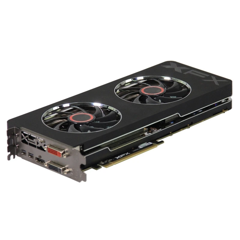 Видеокарты XFX R9 280X3 Гб видеокарты AMD Radeon R9 280 3 ГБ видеокарты GPU настольный компьютер игровая карта Видеокарта PCI-E X16 HDMI