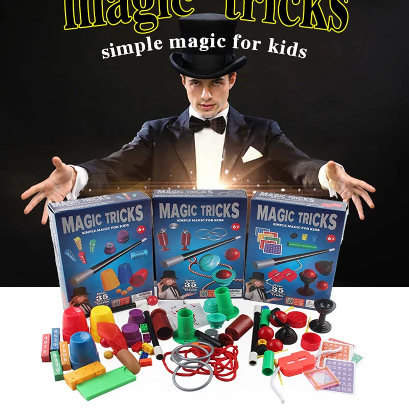 Набор для начинающих Magic Prop Puzzle набор детей-захватывающие фокусы мага шоу
